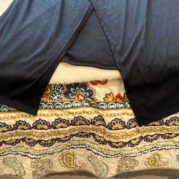 Ladies lightweight navy blue duster. Size 1X. New without tags - Picture 2 of 3